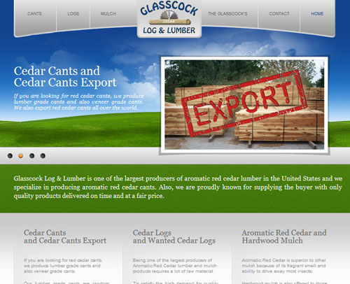 Glasscock Log and Lumber - www.glasscocklumber.com